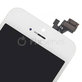 Displej pro iPhone 5, White, Dotykové sklo s rámem