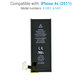 Baterie pro iPhone 4S, 1430mAh