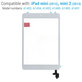Dotykové sklo pro iPad Mini, Mini 2, White