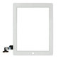 Dotykové sklo pro iPad 2, White