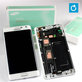 Samsung Galaxy Note Edge N915FY - LCD Displej + Dotykové Sklo + Rám (White) - GH97-16636B Genuine Service Pack