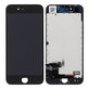 Displej pro iPhone 8, SE (2020), SE (2022), Black, Dotykové sklo s rámem, Refurbished