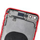 Apple iPhone 8 Plus - Zadní Housing s Malými Díly (Red)