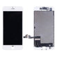 Displej In-Cell pro iPhone 7, White, Dotykové sklo s rámem, FixPremium