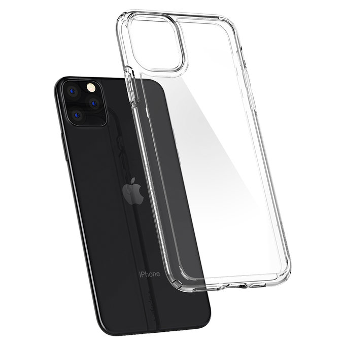 Spigen - Pouzdro Ultra Hybrid pro iPhone 11 Pro, transparentná