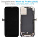 Displej pro iPhone 12 Pro Max, Dotykové sklo s rámem, Refurbished
