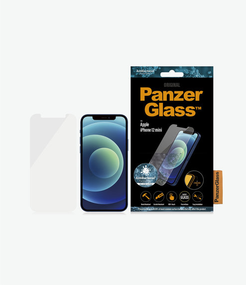 PanzerGlass - Tvrzené Sklo Standard Fit AB pro iPhone 12 mini, transparentná