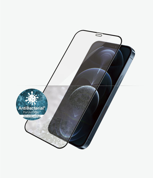 PanzerGlass - Tvrzené Sklo Case Friendly AB pro iPhone 12 Pro Max, černá