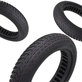 Xiaomi Mi Electric Scooter 1S, 2 M365, Essential, Pro, Pro 2 - Odolná Pevná Bezdušová Pneumatika (Black)