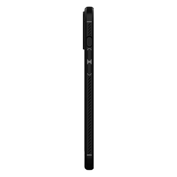 Spigen - Pouzdro Rugged Armor pro iPhone 12 a 12 Pro, černá