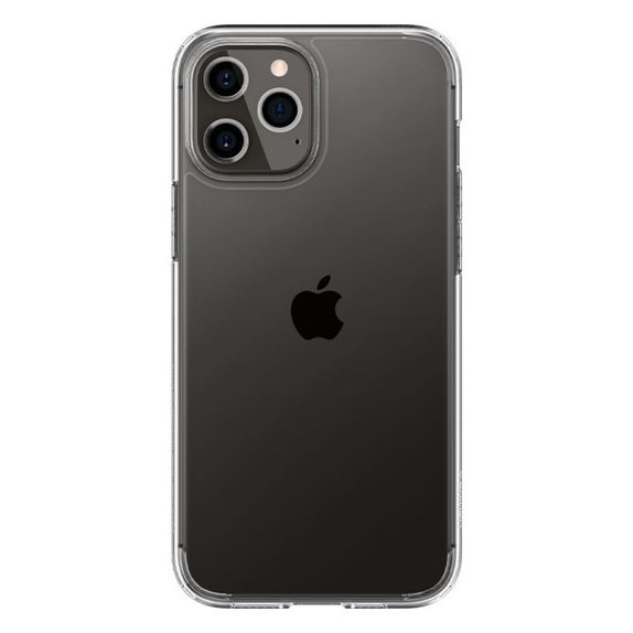 Spigen - Pouzdro Ultra Hybrid pro iPhone 12 a 12 Pro, transparentná