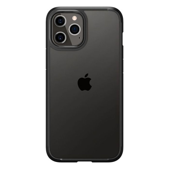Spigen - Pouzdro Ultra Hybrid pro iPhone 12 a 12 Pro, černá
