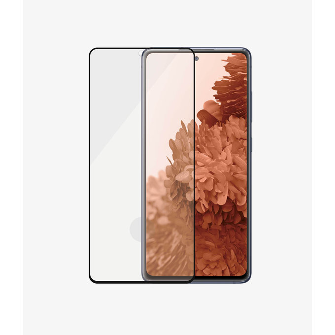 PanzerGlass - Tvrzené Sklo Case Friendly AB pro Samsung Galaxy S21+, Fingerprint komp., černá