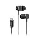 SBS - Sluchátka Studio Mix 100C s mikrofonem, USB-C, černá