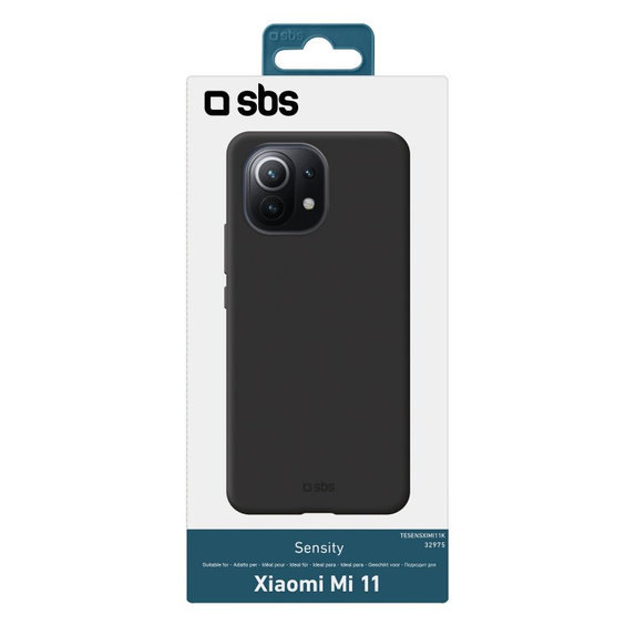 SBS - Pouzdro Sensity pro Xiaomi Mi 11, černá