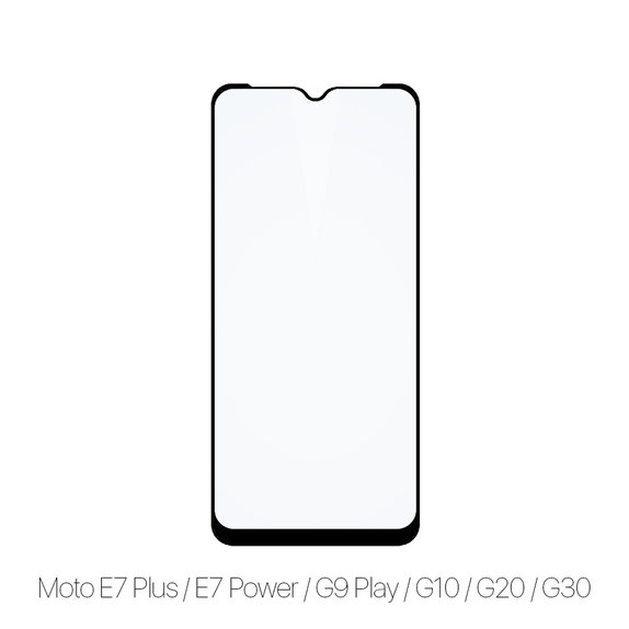 FixPremium FullCover Glass - Tvrzené sklo pro Motorola Moto E7 Plus, E7 Power, G9 Play, G10, G20 a G30