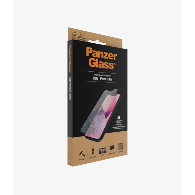PanzerGlass - Tvrzené Sklo Standard Fit AB pro iPhone 13 mini, transparentná