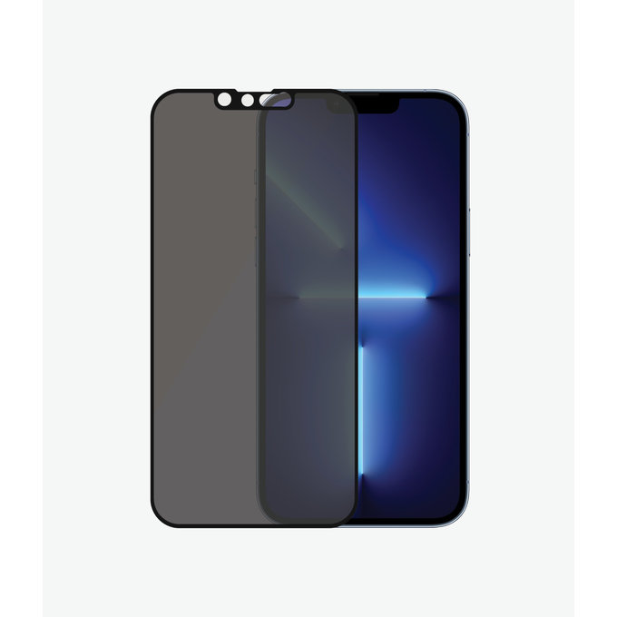 PanzerGlass - Tvrzené Sklo Case Friendly Privacy AB pro iPhone 13 Pro Max a 14 Plus, černá