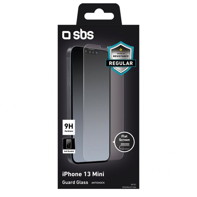 SBS - Tvrzené Sklo pro iPhone 13 mini, transparentí