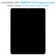 LCD Displej pro iPad Pro 12.9" (5th Gen 2021, 6th Gen 2022), Dotykové sklo a IC Board sout Frame, Refurbished
