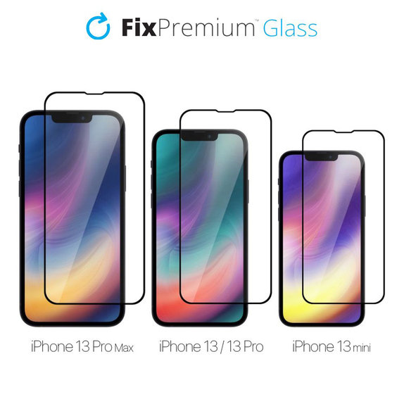 FixPremium FullCover Glass - Tvrzené sklo pro iPhone 13 mini