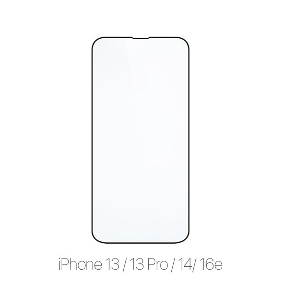 FixPremium FullCover Glass - Tvrzené sklo pro iPhone 13, 13 Pro, 14 a 16e