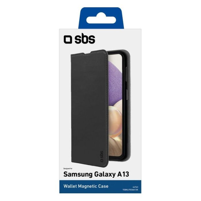 SBS - Pouzdro Book Wallet Lite pro Samsung Galaxy A13 5G a A04s, černá
