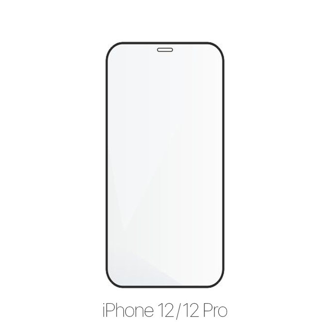 FixPremium FullCover Glass - Tvrzené sklo pro iPhone 12 a 12 Pro