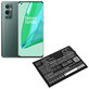Baterie pro OnePlus 9 Pro LE2121 LE2125, 2200mAh, Li-Pol, 7.4 V, BLP827, HQ