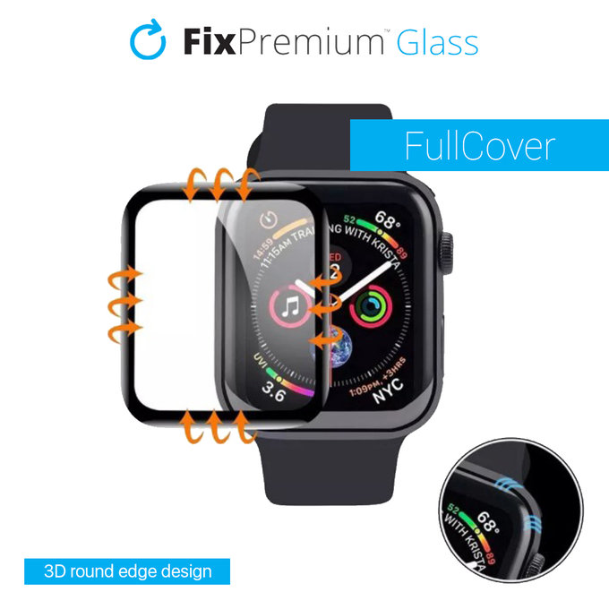 FixPremium Watch Protector - Plexisklo pro Apple Watch 7, 8 a 9 (45mm)