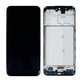 Samsung Galaxy M21 M215F - LCD Displej + Dotykové Sklo + Rám (Black) OLED