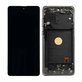 Samsung Galaxy Note 10 Lite N770F - LCD Displej + Dotykové Sklo + Rám (Aura Black) OLED