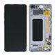 Samsung Galaxy S10 Plus G975F - LCD Displej + Dotykové Sklo + Rám (Prism Black) TFT
