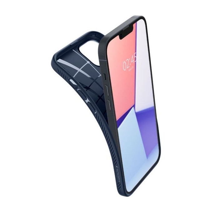 Spigen - Pouzdro Liquid Air pro iPhone 14, modrá