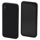 FixPremium - Silikonové Pouzdro pro iPhone X a XS, černá