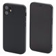 FixPremium - Silikonové Pouzdro pro iPhone 12 mini, černá