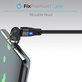 FixPremium - USB-C / USB-C Magnetický Kabel (1m), červená