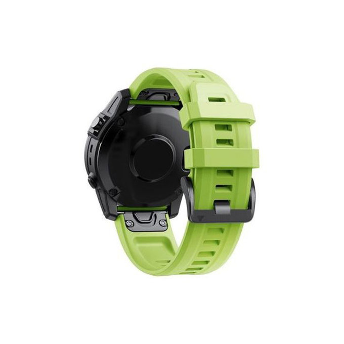 FixPremium - Silikónový Remienok pro Garmin (QuickFit 26mm), zelený