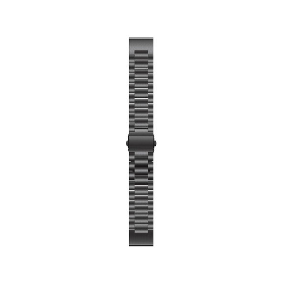 FixPremium - Remienok z Nehrdzavejúcej Ocele pro Garmin (QuickFit 26mm), čierny