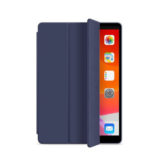 FixPremium - Flip Silikonové Pouzdro pro iPad 10.2 (7th, 8th, 9th Gen), modrá