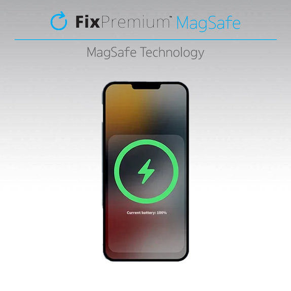 FixPremium - MagSafe PowerBank 10 000mAh, bílá