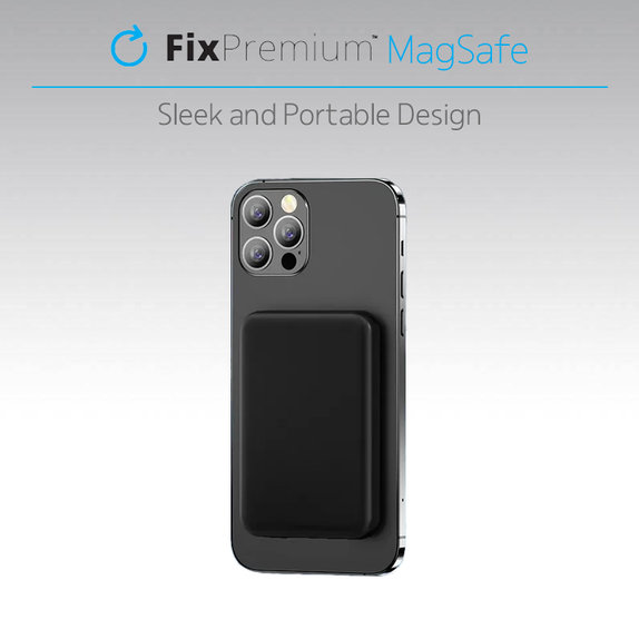FixPremium - MagSafe PowerBank 10 000mAh, bílá