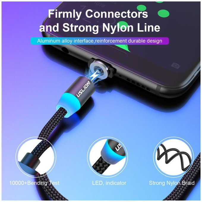 USLION - Náhradní Magnetický Konektor USB-C