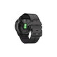 FixPremium - Kožený Řemínek pro Garmin (QuickFit 22mm), černá