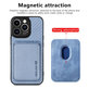 FixPremium - Pouzdro Carbon s MagSafe Wallet pro iPhone 13 a 14, černá