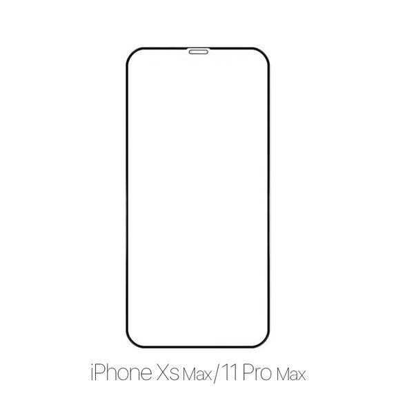 FixPremium FullCover Glass - Tvrzené sklo pro iPhone XS Max a 11 Pro Max