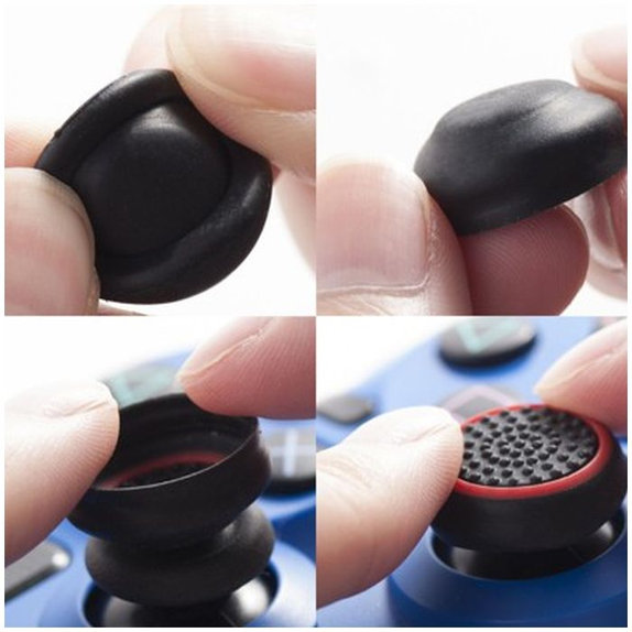FixPremium - PS4/PS5 Controller Grip Caps - Set 2ks, zelená