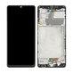 Samsung Galaxy A42 5G A426B - LCD Displej + Dotykové Sklo + Rám (Black) OLED