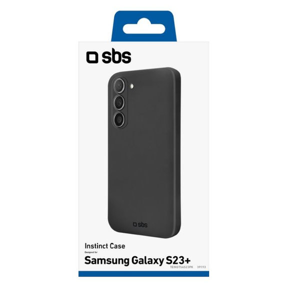 SBS - Pouzdro Instinct pro Samsung Galaxy S23+, černá