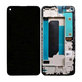 Google Pixel 4a 4G - LCD Displej + Dotykové Sklo + Rám (Just Black) OLED